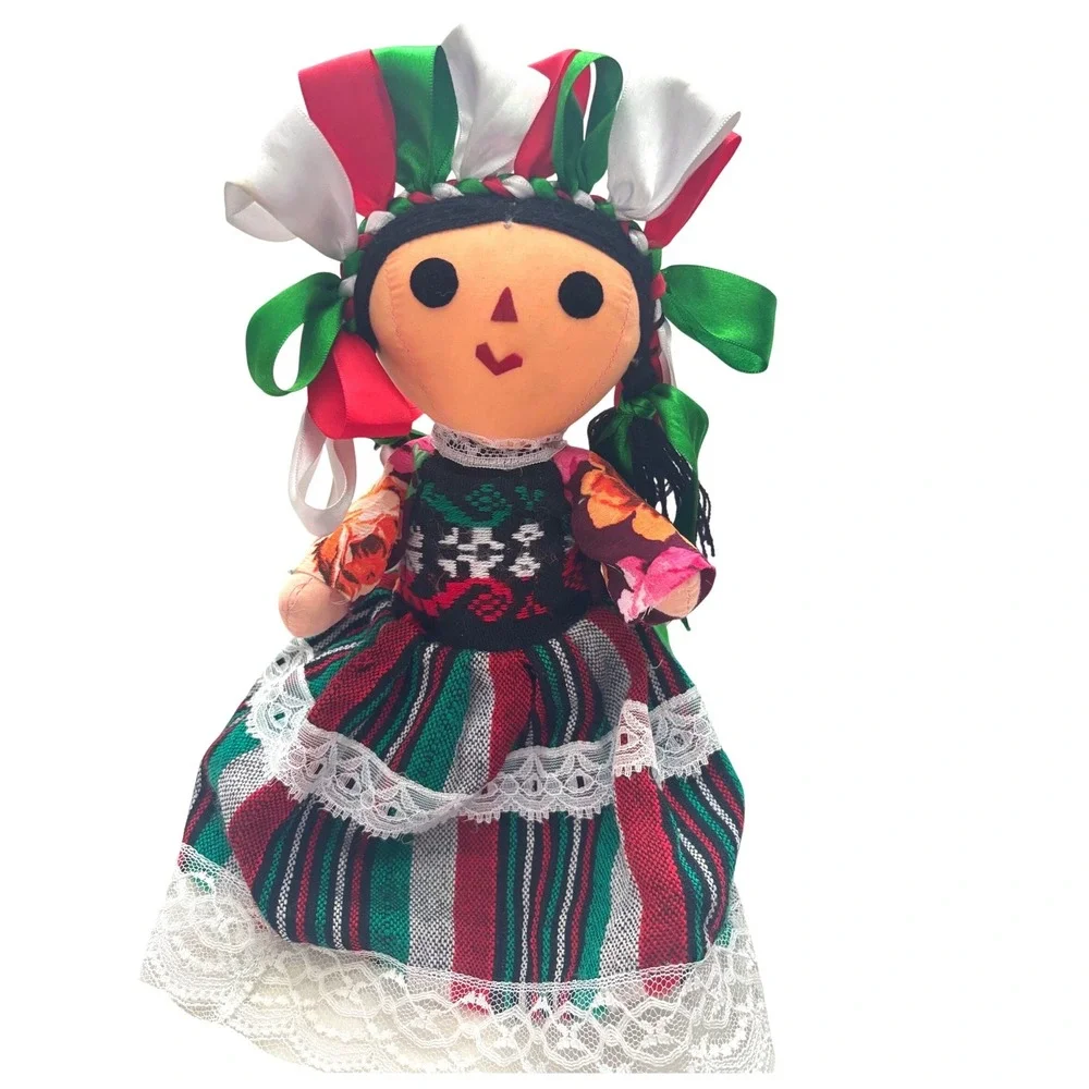 Handmade Mexican Rag Doll 13